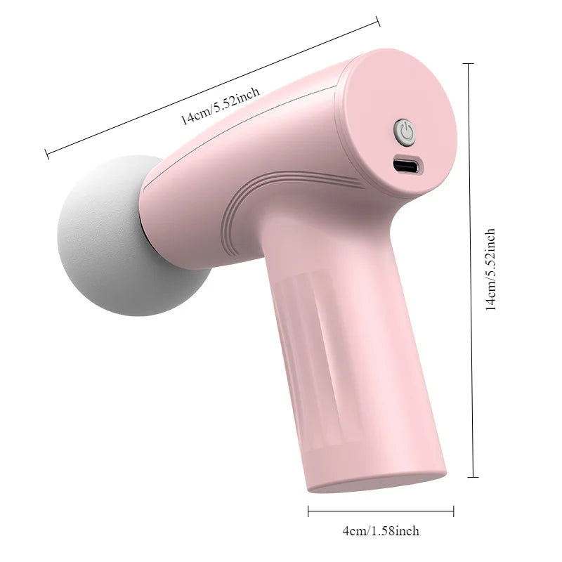 Mini Pistola de Massagem Inteligente para Relaxamento Muscular