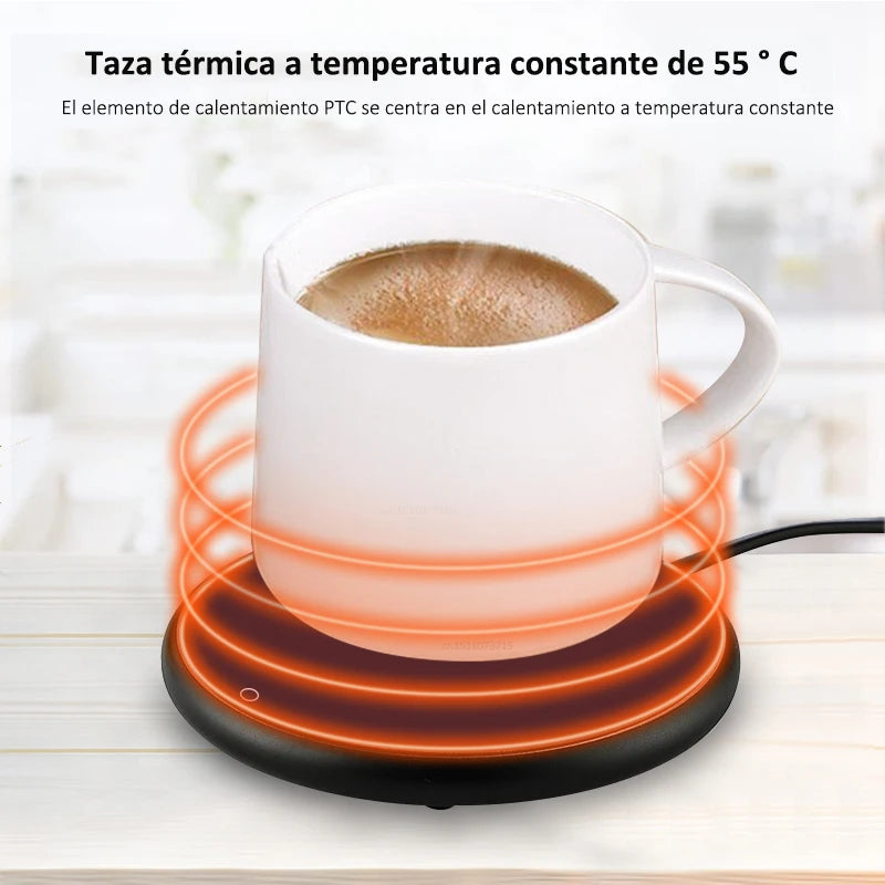 Calentador USB para Tazas - ¡Siempre Caliente!